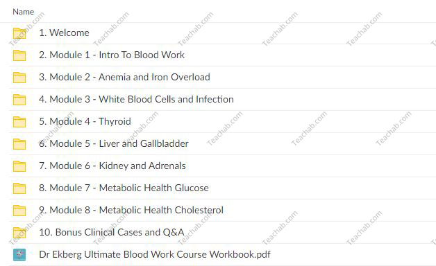 55776U6J3l7 Ultimate Blood Work Course By Sten Ekberg