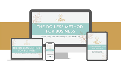 Do Less Method For Business By Kate Northrup