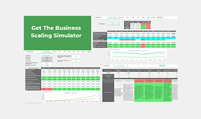 The Agency Scaling Simulator - Create your highly profitable agency scaling strategy By Flash Hub