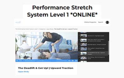 The Performance Stretch System Level 1 By The Stretch Therapists