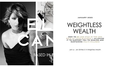 Weightless Wealth By Elisa Canali