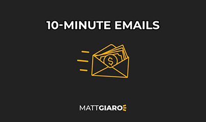 10 Minute Emails By Matt Giaro