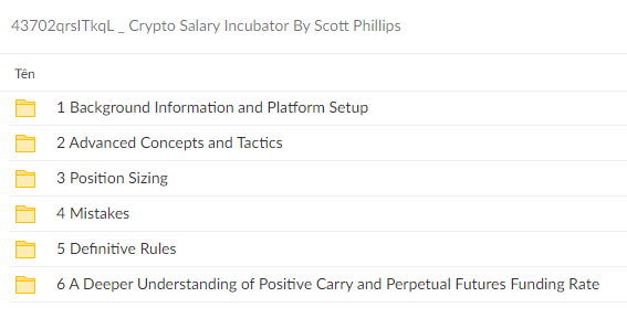 Crypto Salary Incubator By Scott Phillips