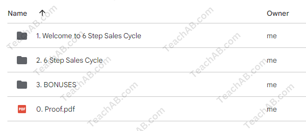 46023vqWF3oF1 6 Step Sales Cycle