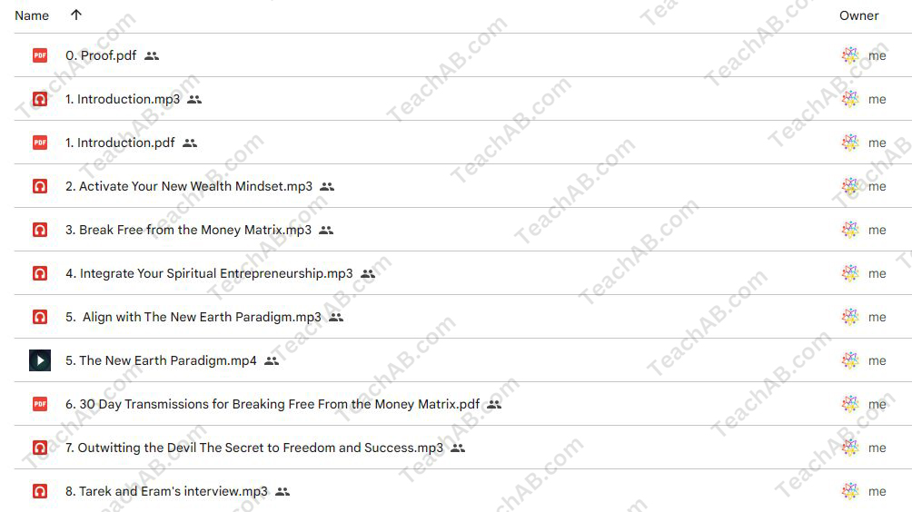 Break Free from the Money Matrix