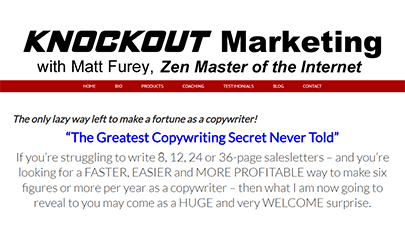 The Original Matt Furey Email Copywriting Seminar By Matt Furey