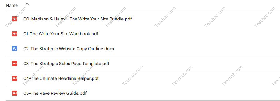 The Write Your Site Bundle By Haley And Madison - Maha Copy