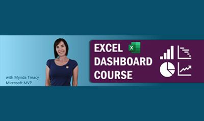 Excel Dashboard Course By Mynda Treacy