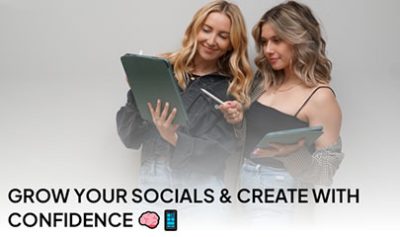 GROW YOUR SOCIALS AND CREATE WITH CONFIDENCE By Jenay Rose