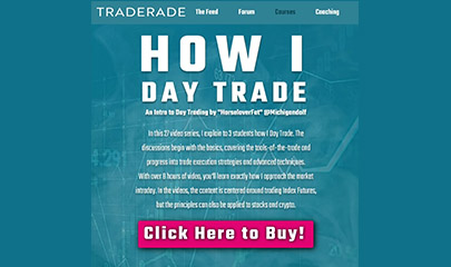 How I Day Trade Course By Traderade