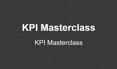 KPI Masterclass By Tyler Austin