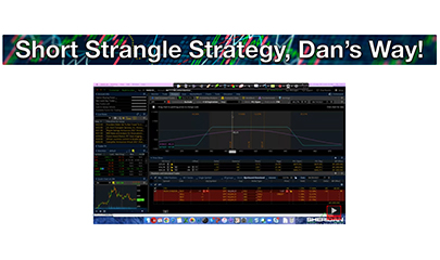 Monthly Income with Short Strangles