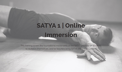 SATYA 1 - Online Immersion - Fall 2022 By Tias Little