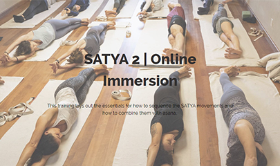 SATYA 2 - Online Immersion - January 2023 By Tias Little