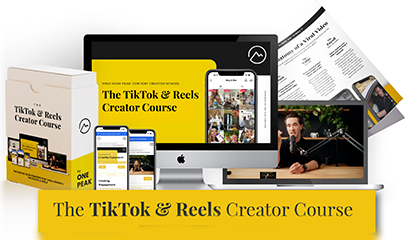 The TikTok And Reels Creator Course 2024 By One Peak Creative