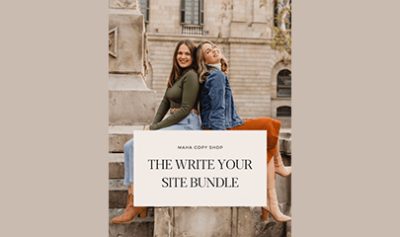 The Write Your Site Bundle