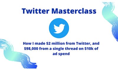 Twitter Masterclass Recordings By Cold Email Wizard