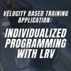 Velocity Based Training Application