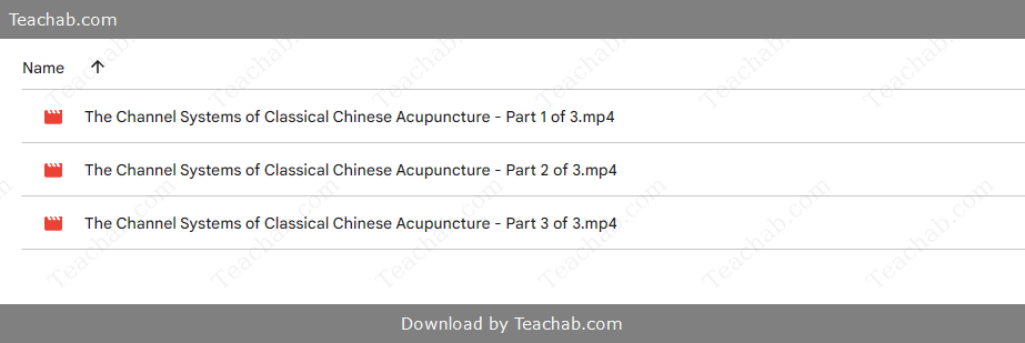 The Channel Systems of Classical Chinese Acupuncture by Jeffrey Yuen Free Download