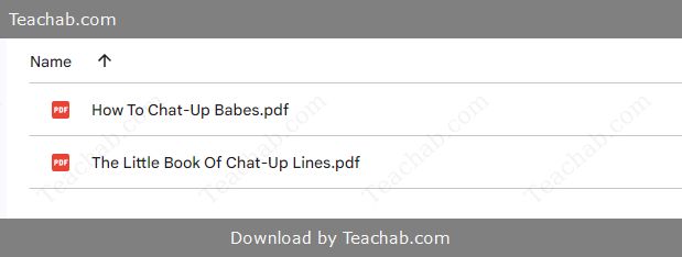 The Little Black Book of Chat-up Lines and Flirting - How To Chat-Up Babes Free Download