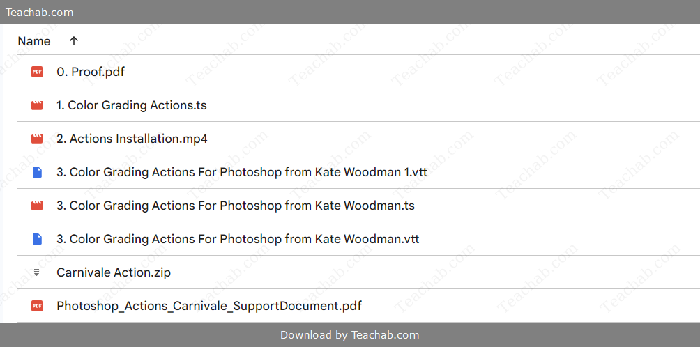 Adobe Photoshop Actions for Color | Carnivale Action by Kate Woodman Free Download