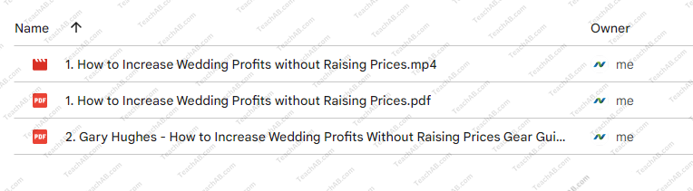 How to Increase Wedding Profits without Raising Prices By Gary Hughes Free Download