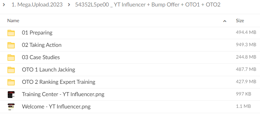 YT Influencer + Bump Offer + OTO1 + OTO2 By Chris Derenberger Free Download