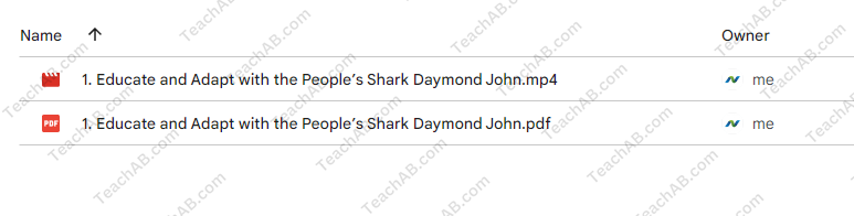 Educate and Adapt with the People’s Shark By Daymond John Free Download