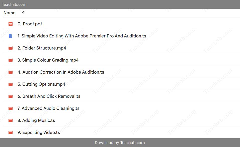 Learn Adobe Premiere Pro And Audition Fast - Beginners Guide By Stone River eLearning Free Download