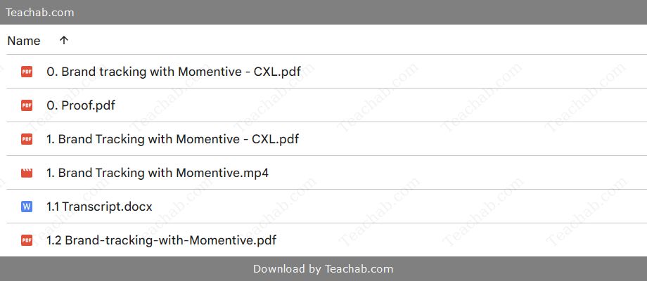 Brand Tracking with Momentive By Morgan Molnar Free Download