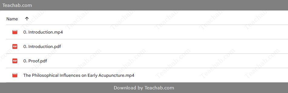 The Philosophical Influences on Early Acupuncture and their Significant Applications Free Download